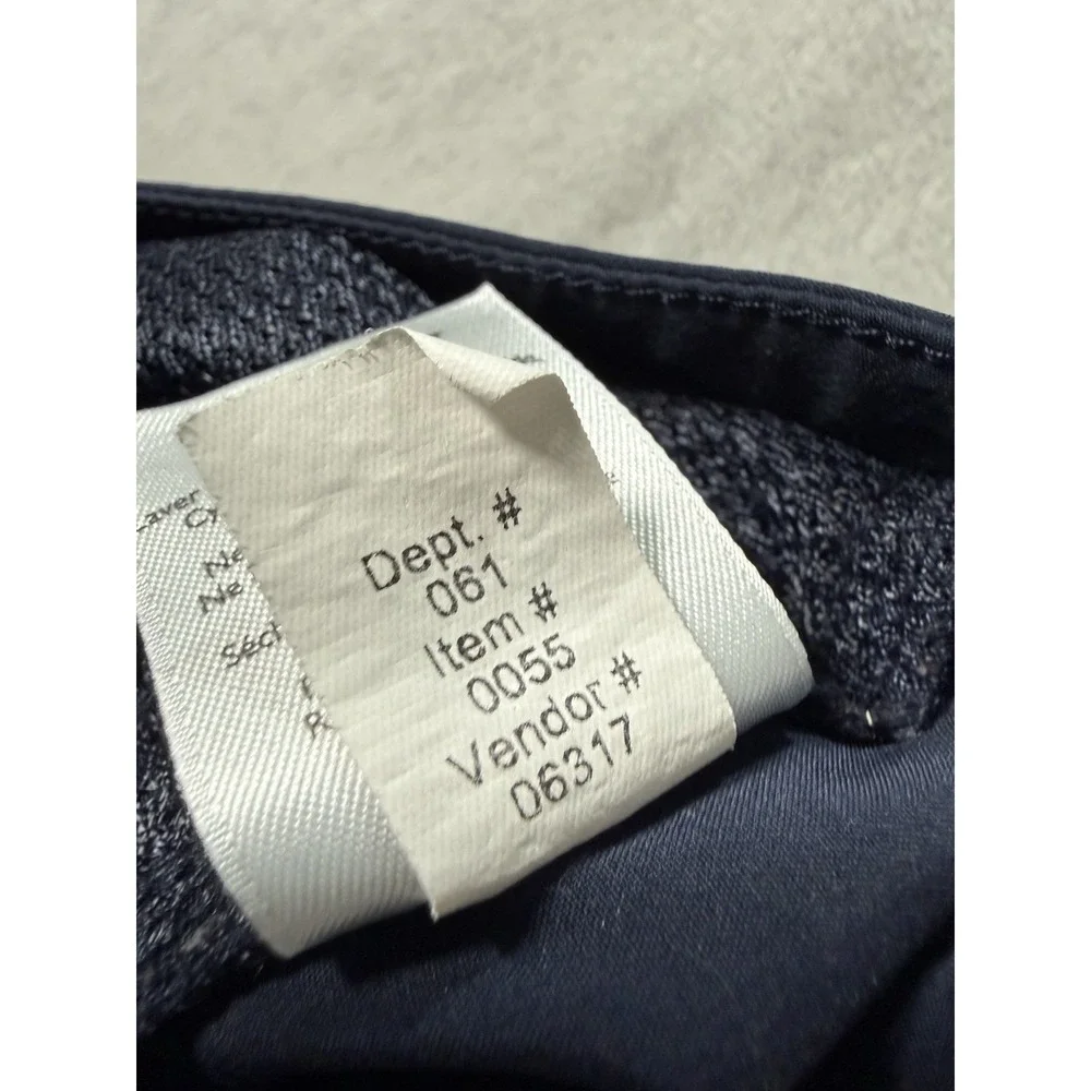 Eddie Bauer Capri Pants Women's 6 Blue Ruched Hem Cargo Hiking Outdoor 20
